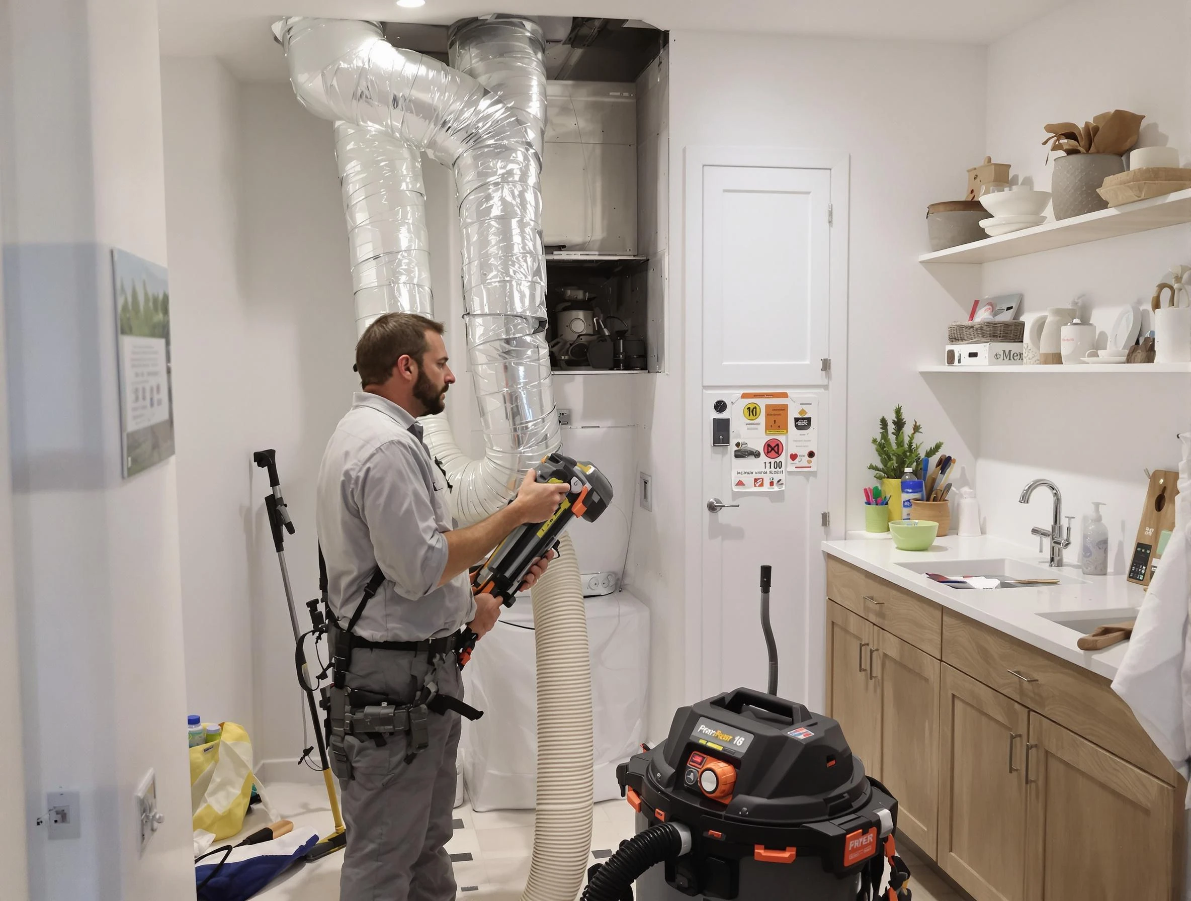 Clogged Dryer Vent Cleaning in Lake Land'Or