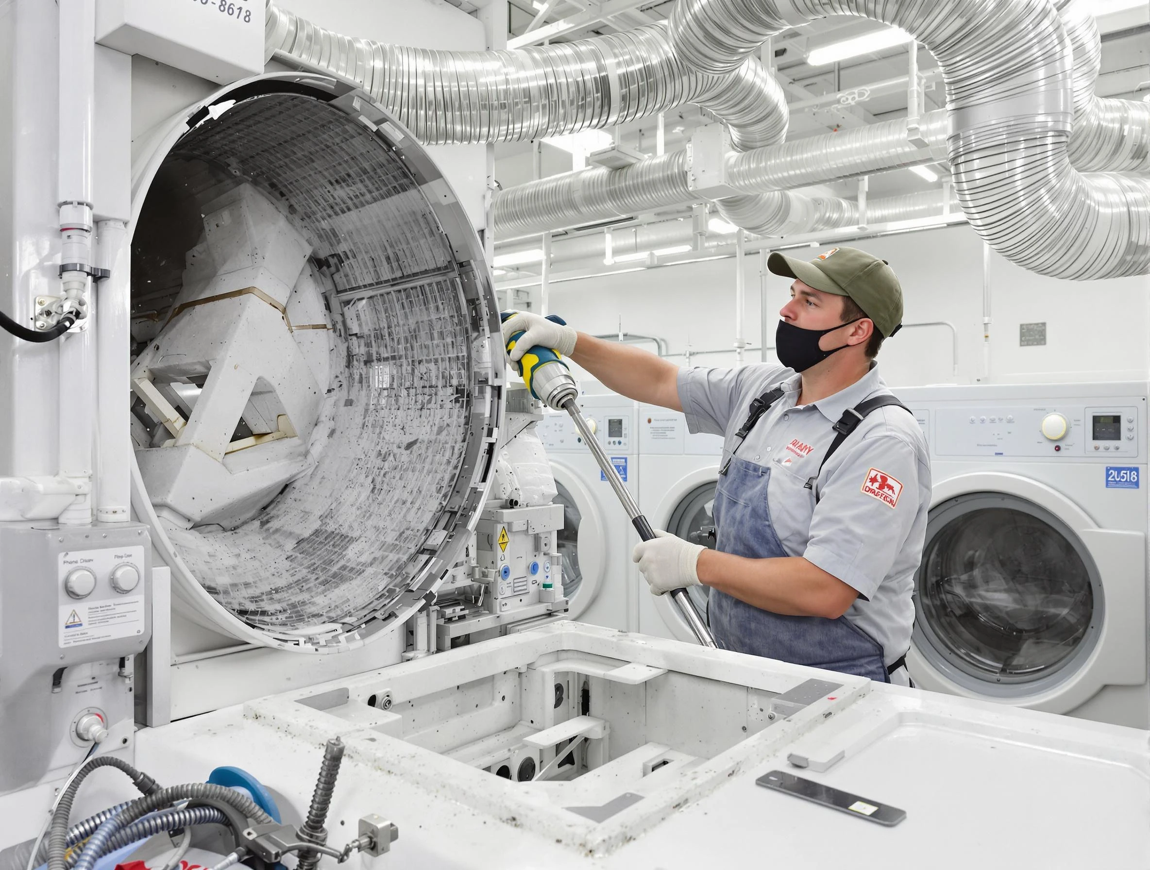 Commercial Dryer Vent Cleaning in Lake Land'Or