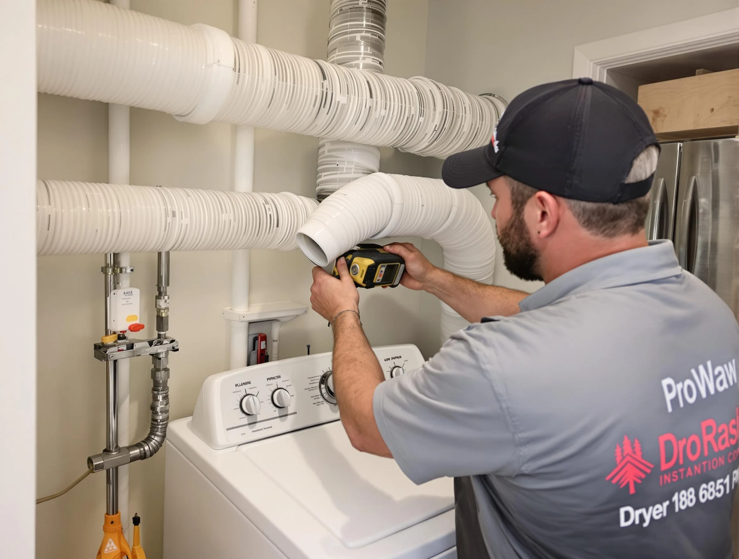 Professional dryer vent hose installation by Lake Land'Or Dryer Vent Cleaning in Lake Land'Or
